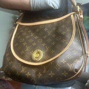 Louis Vuitton Dark Brown Monogram Shoulder Bag